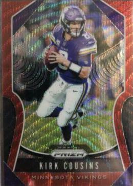 Kirk Cousins [Red Wave Prizm] #127