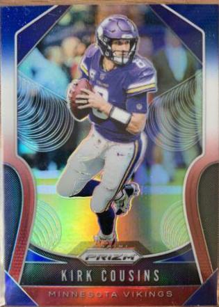 Kirk Cousins [Red, White, Blue Prizm] #127