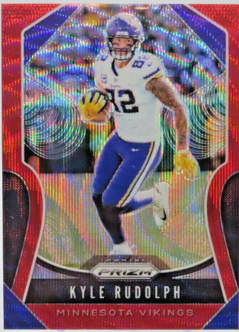 Kyle Rudolph [Red Wave Prizm] #126