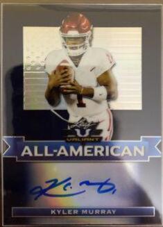 Kyler Murray [Autograph Blue Shimmer Prizm] #301