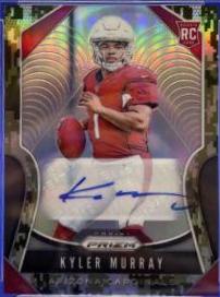 Kyler Murray [Autograph Camo Prizm] #301