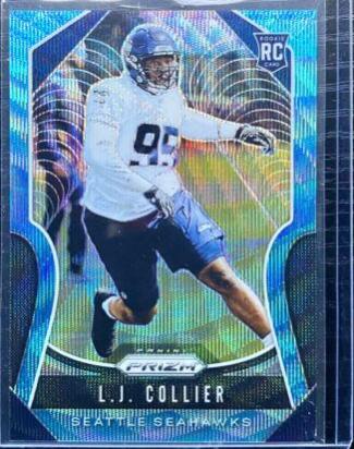 L.J. Collier [Blue Wave Prizm] #380
