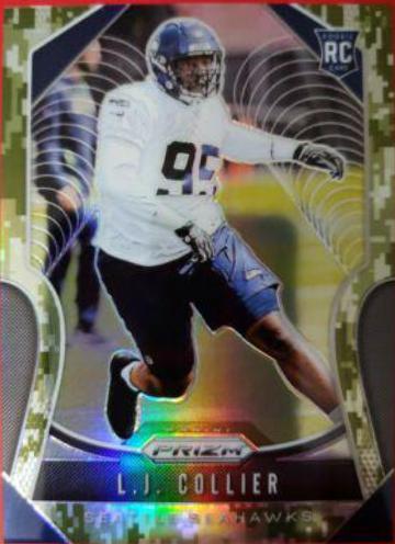 L.J. Collier [Camo Prizm] #380