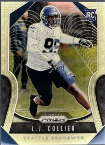 L.J. Collier [Gold Vinyl Prizm] #380
