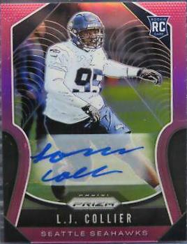 L.J. Collier [Pink Prizm] #380