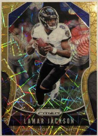 Lamar Jackson [Gold Prizm] #71