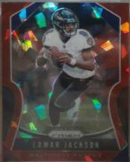 Lamar Jackson [Red Ice Prizm] #71