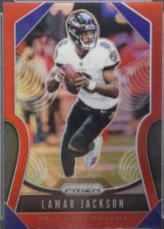 Lamar Jackson [Red Prizm] #71