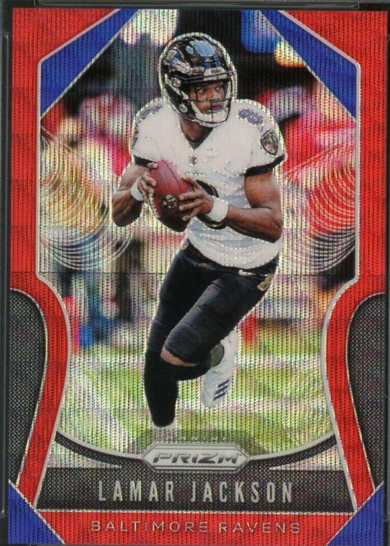 Lamar Jackson [Red Wave Prizm] #71