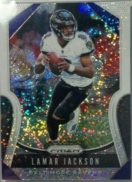 Lamar Jackson [White Sparkle Prizm] #71