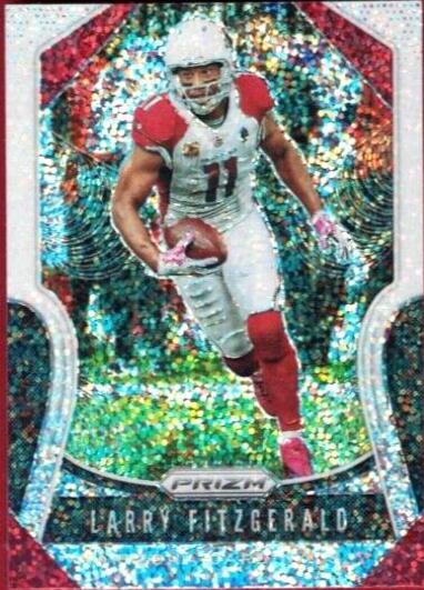 Larry Fitzgerald [White Sparkle Prizm] #231