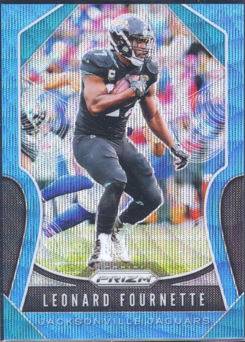 Leonard Fournette [Blue Wave Prizm] #154