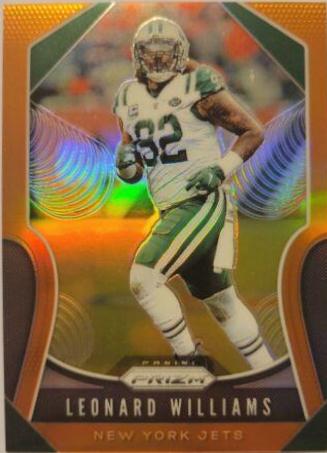 Leonard Williams [Orange Prizm] #30
