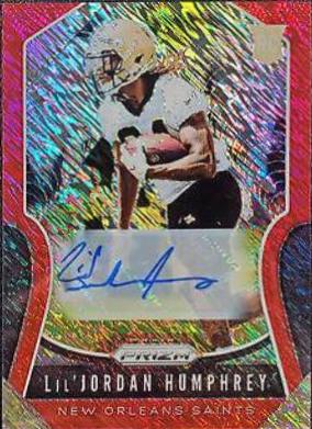 Lil'Jordan Humphrey [Autograph Red Shimmer Prizm] #362