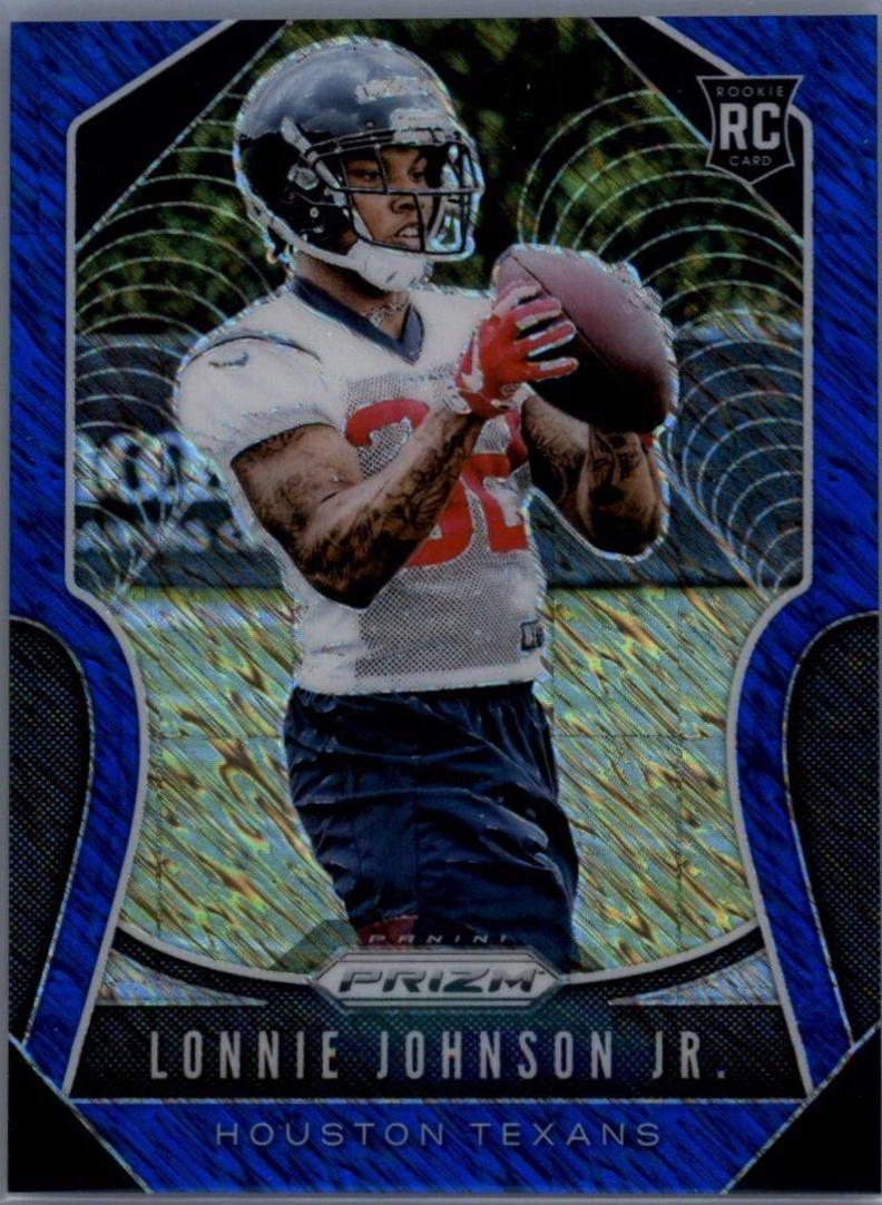 Lonnie Johnson Jr. [Autograph Blue Shimmer Prizm] #396