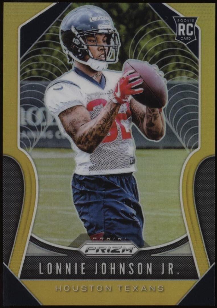 Lonnie Johnson Jr. [Autograph Gold Prizm] #396