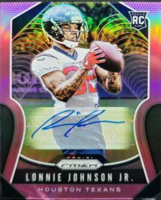Lonnie Johnson Jr. [Autograph Pink Prizm] #396