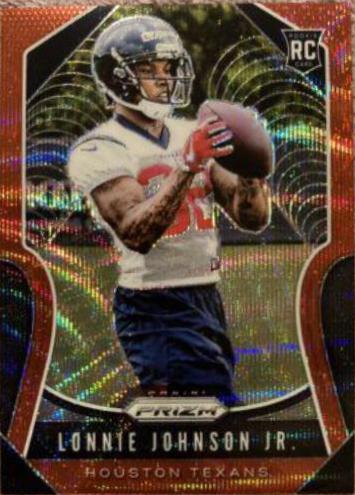 Lonnie Johnson Jr. [Autograph Red Wave Prizm] #396
