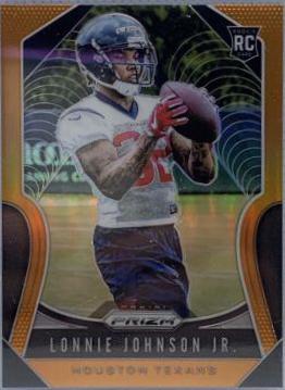 Lonnie Johnson Jr. [Orange Prizm] #396