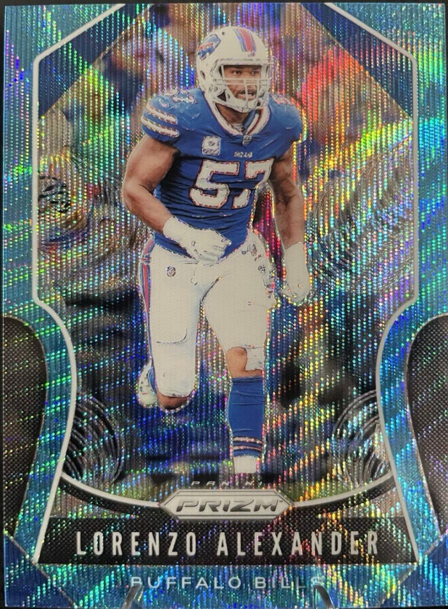 Lorenzo Alexander [Blue Wave Prizm] #6