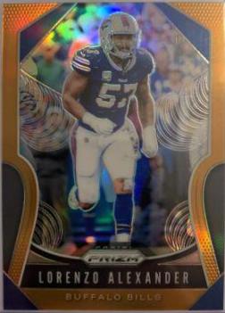Lorenzo Alexander [Orange Prizm] #6