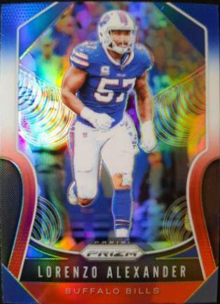 Lorenzo Alexander [Red, White, Blue Prizm] #6