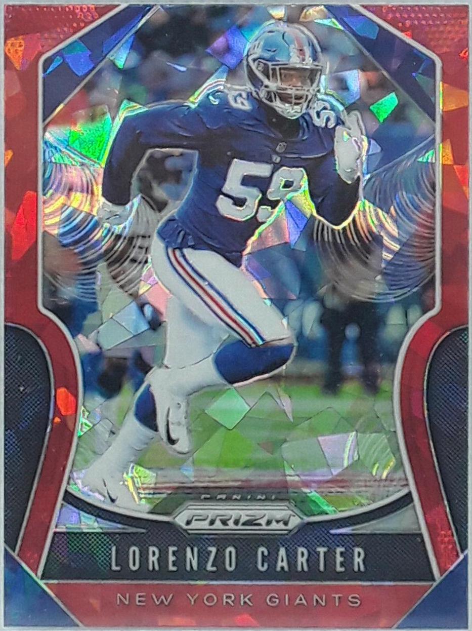Lorenzo Carter [Red Ice Prizm] #48