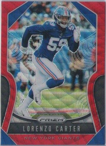Lorenzo Carter [Red Wave Prizm] #48
