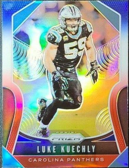 Luke Kuechly [Red, White, Blue Prizm] #181
