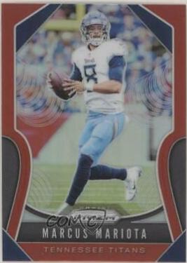Marcus Mariota [Red Prizm] #163