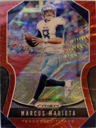 Marcus Mariota [Red Wave Prizm] #163