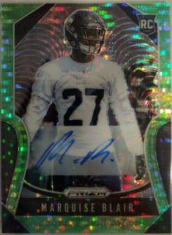 Marquise Blair [Autograph Neon Green Prizm] #397