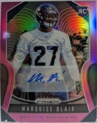 Marquise Blair [Autograph Pink Prizm] #397