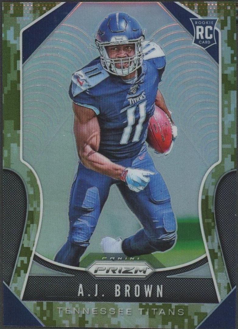 Marquise Brown [Autograph Camo Prizm] #341