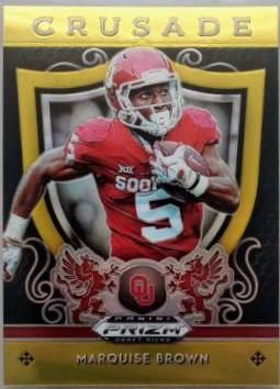 Marquise Brown [Autograph Gold Prizm] #341