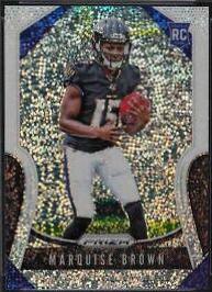 Marquise Brown [White Sparkle Prizm] #341