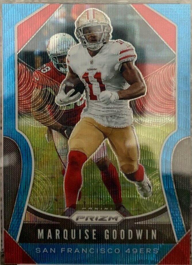 Marquise Goodwin [Blue Wave Prizm] #249