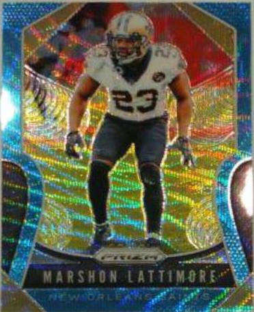 Marshon Lattimore [Blue Wave Prizm] #190
