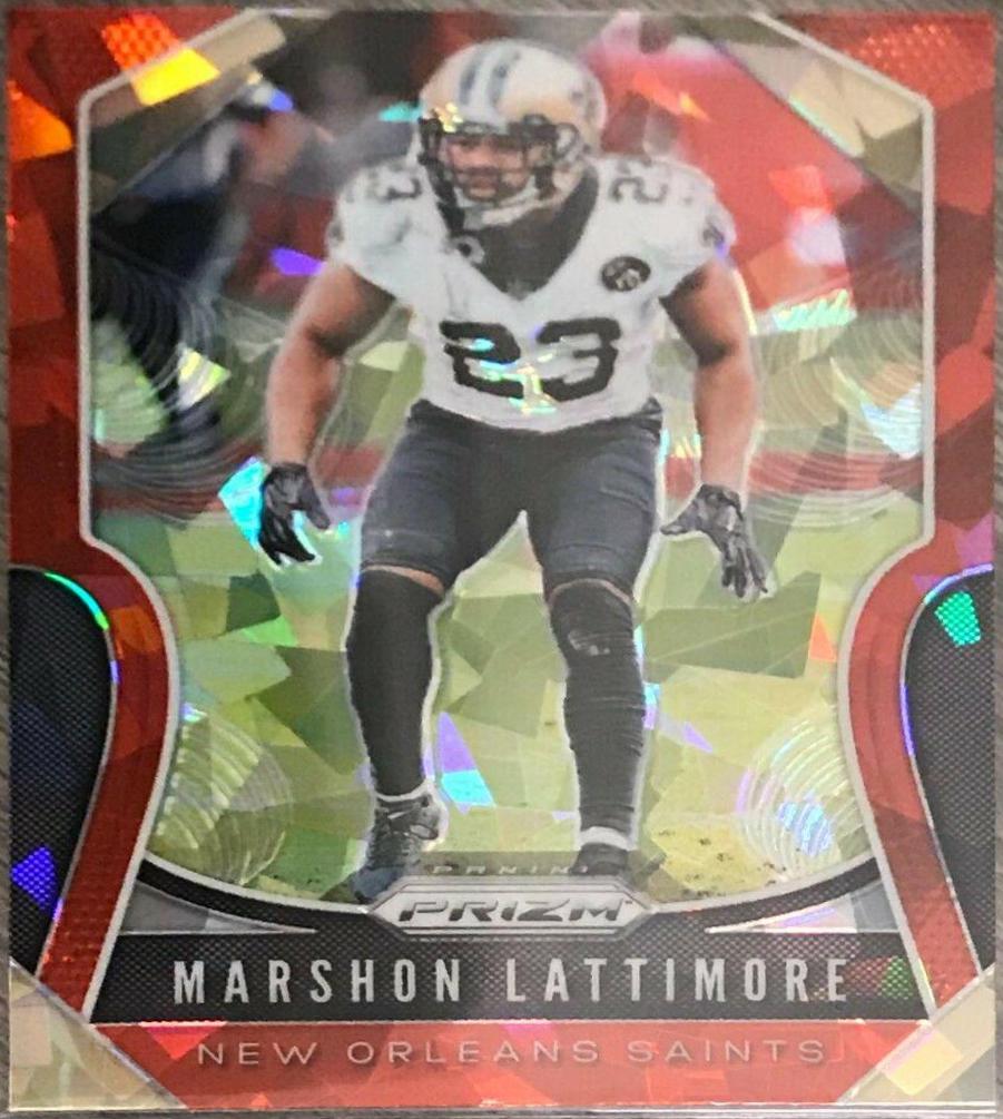 Marshon Lattimore [Red Ice Prizm] #190
