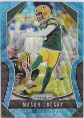 Mason Crosby [Blue Wave Prizm] #122