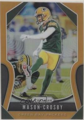 Mason Crosby [Orange Prizm] #122