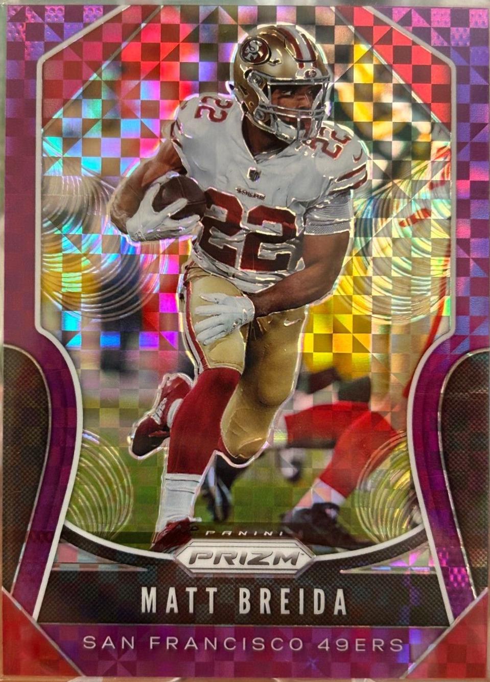 Matt Breida [Purple Power Prizm] #254