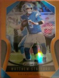 Matthew Stafford [Orange Prizm] #111
