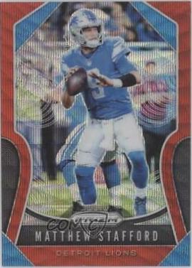 Matthew Stafford [Red Wave Prizm] #111