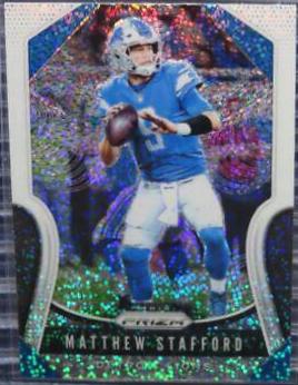 Matthew Stafford [White Sparkle Prizm] #111