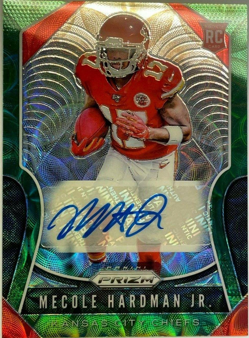 Mecole Hardman Jr. [Autograph Green Scope Prizm] #345
