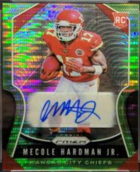 Mecole Hardman Jr. [Autograph Neon Green Prizm] #345