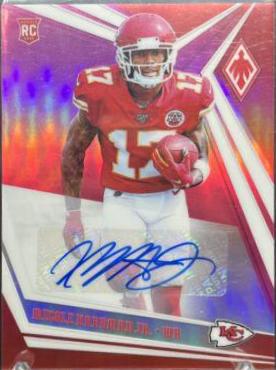 Mecole Hardman Jr. [Autograph Pink Prizm] #345