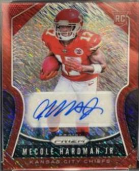 Mecole Hardman Jr. [Autograph Red Shimmer Prizm] #345