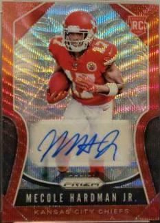 Mecole Hardman Jr. [Autograph Red Wave Prizm] #345